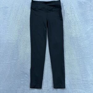 Nike Yoga Leggings Girls L Dri Fit Tight Fit‎ Pants DQ8917-010 Black